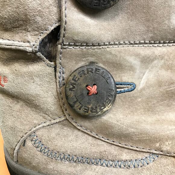 Merrell Suede Boots Tempest High Brindle size 9 - Picture 6 of 11